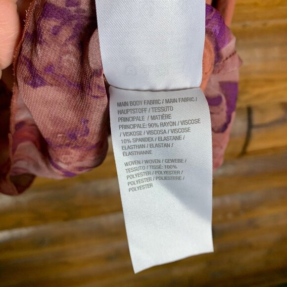 LOGO Lori Goldstein Women's M Flowy Cardigan - Picture 6 of 8